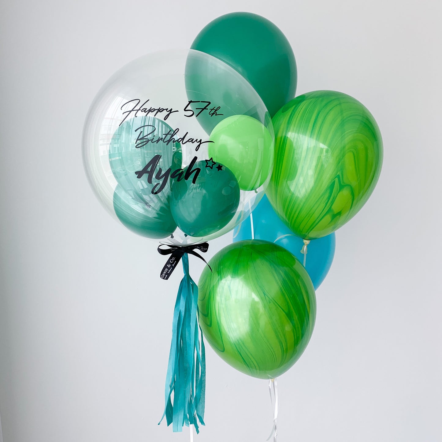 18" (Green Marble) Aqua Set