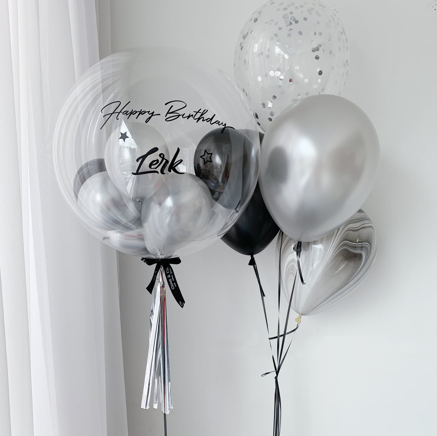 18" (Black Silver) Aqua Set