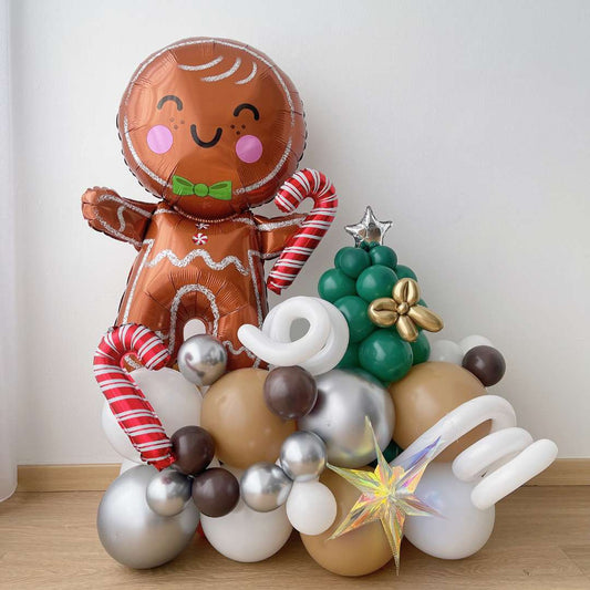 (Christmas) Gingerbread Man Balloon Standee