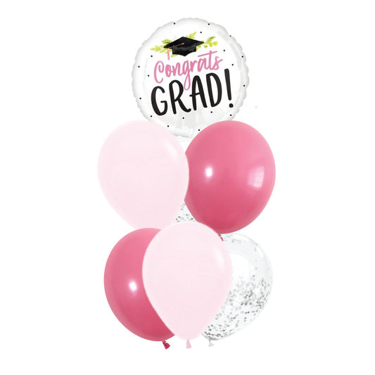(Graduation) 18" Printed Foil Balloon Bunch