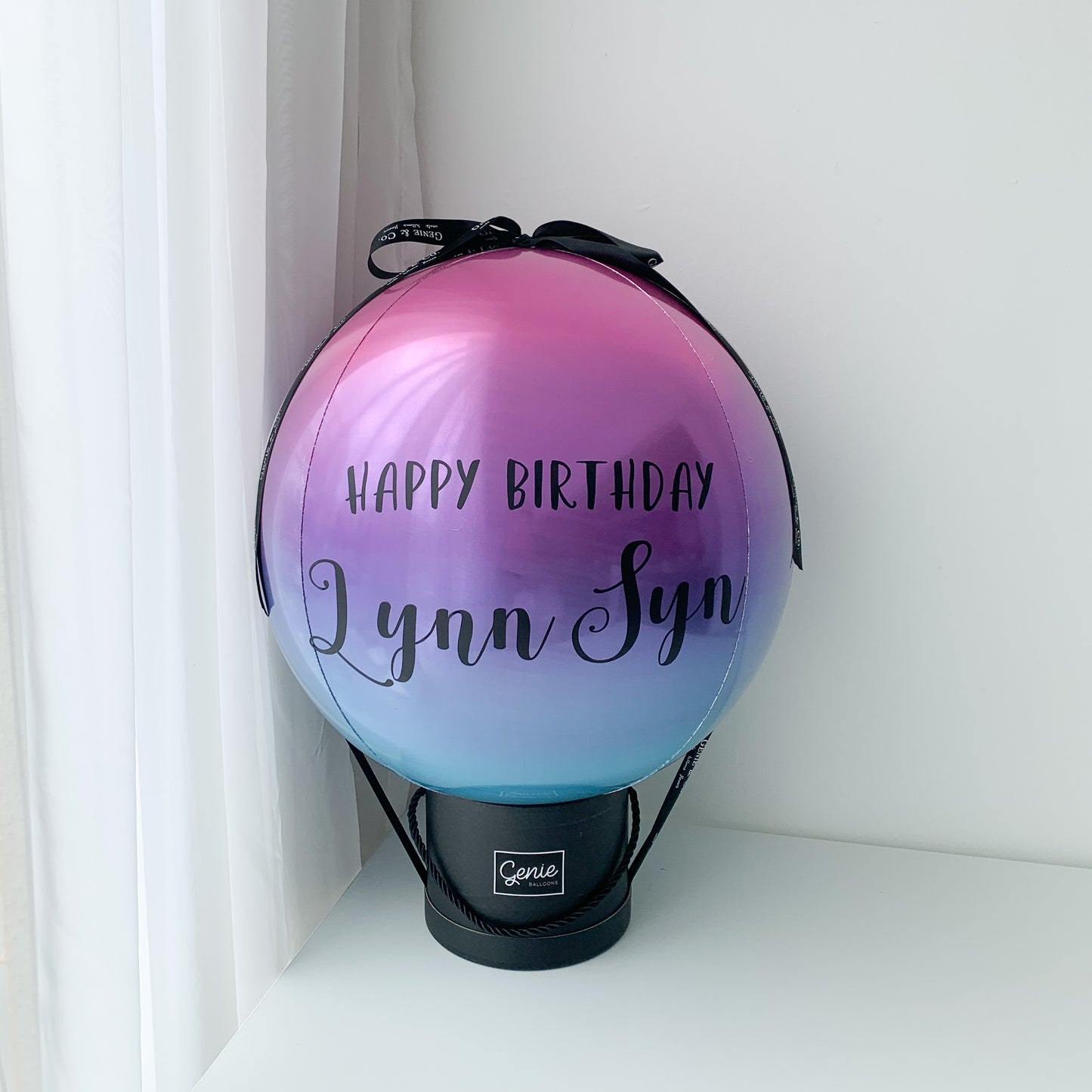 Ombre Orbz Money Balloon