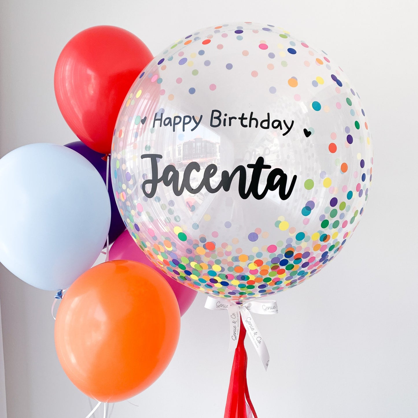 24" Confetti (Colorful) Bubble