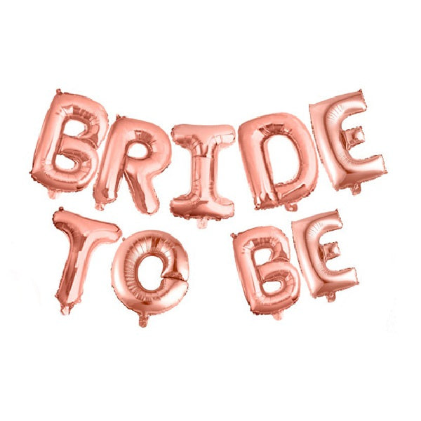 Bride To Be Balloon Banner