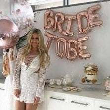 Bride To Be Balloon Banner