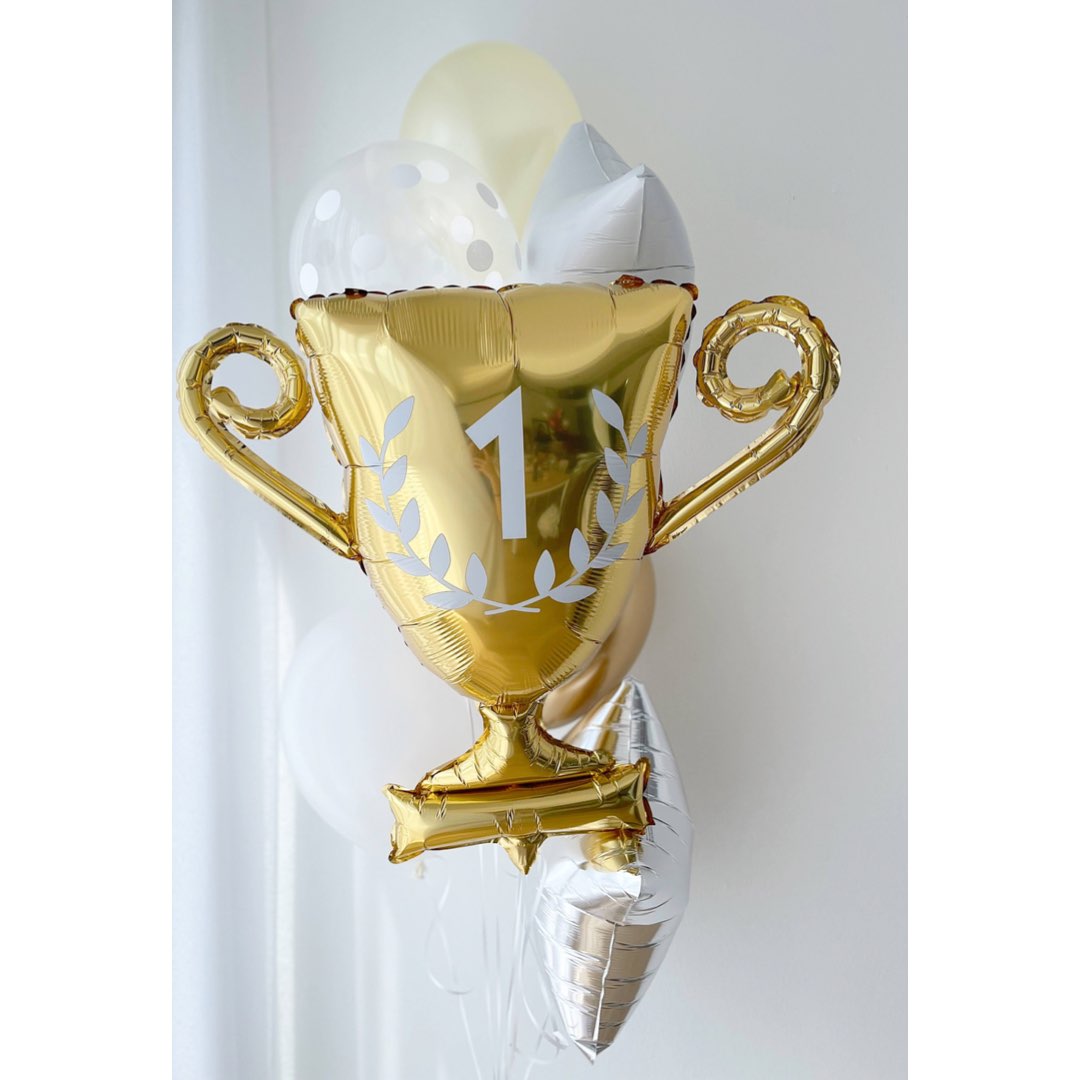 Number #1 Trophy Foil Bunch