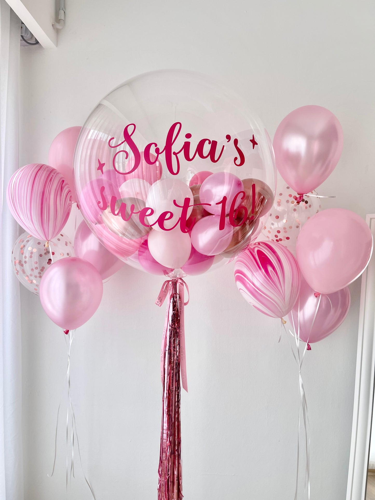 36" Jumbo Balloon Sweet 16 Birthday Set