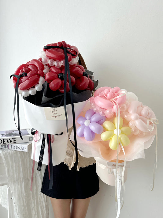Rose Balloon Bouquet