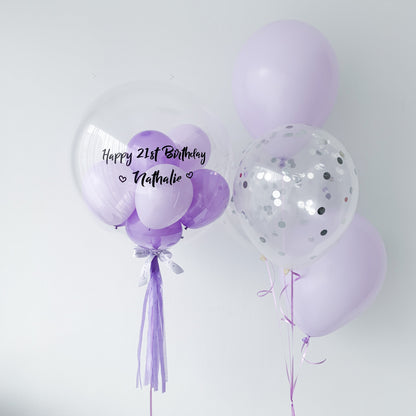 18" (Pastel Purple) Aqua Set