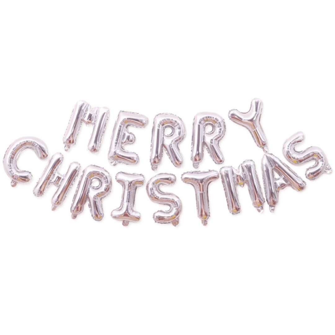 (Christmas) Merry Christmas Balloon Banner