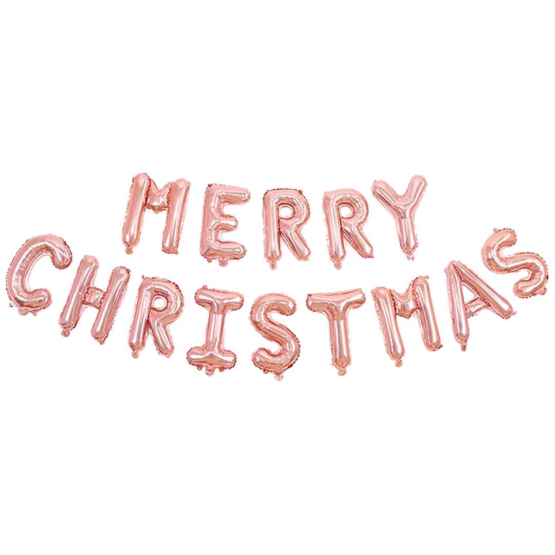 (Christmas) Merry Christmas Balloon Banner