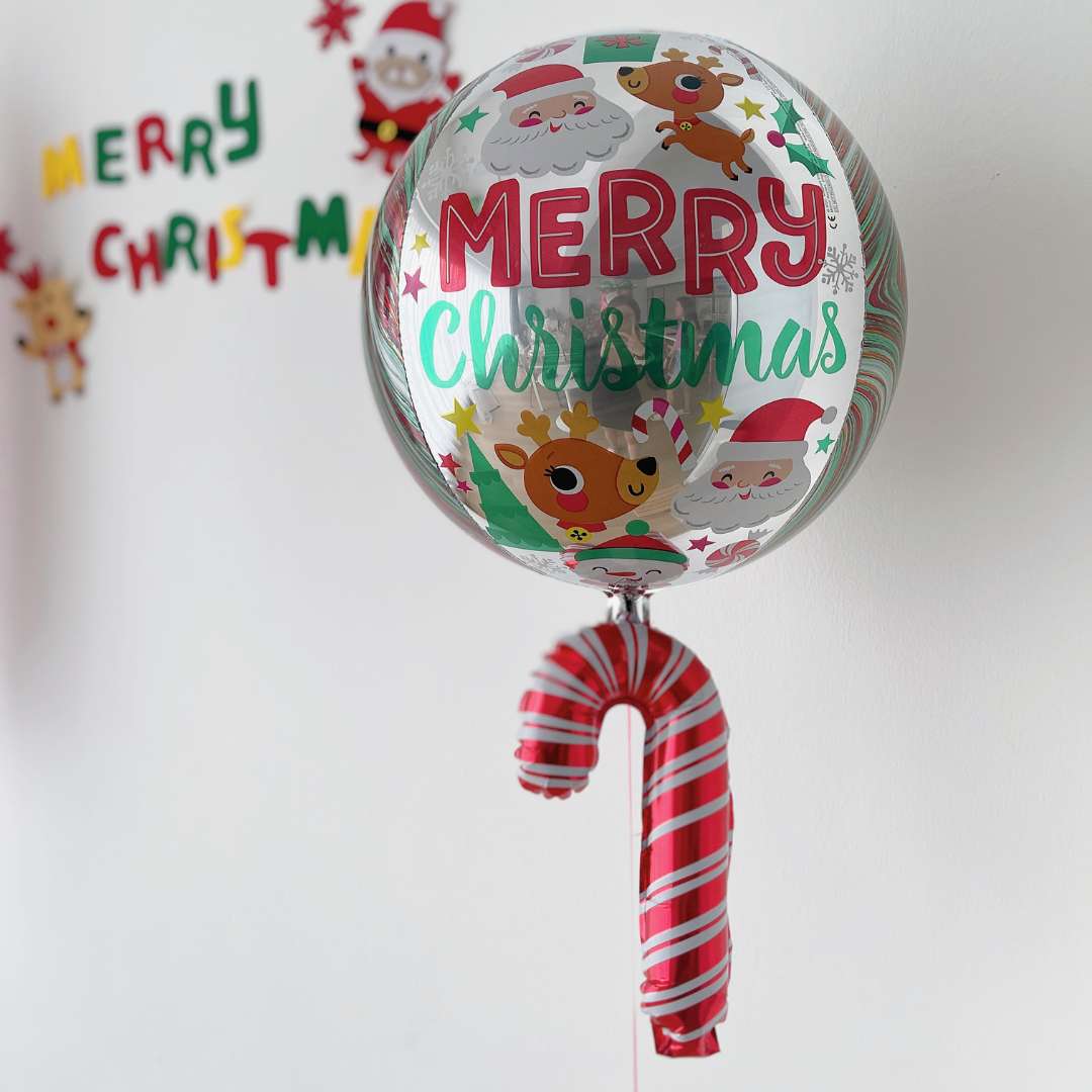 Christmas Orbz Balloon