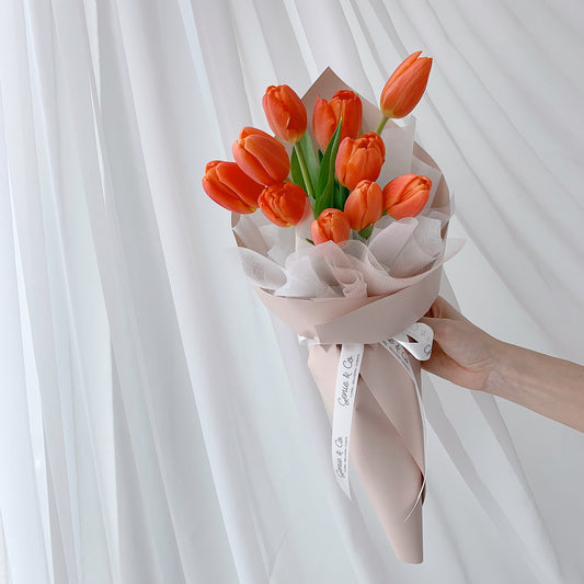 Tulip Cone Bouquet