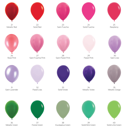 12" Plain Latex Balloon